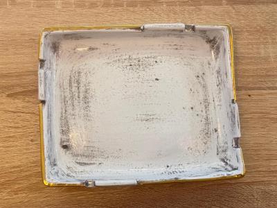 Ceramic rectangular Ashtray 